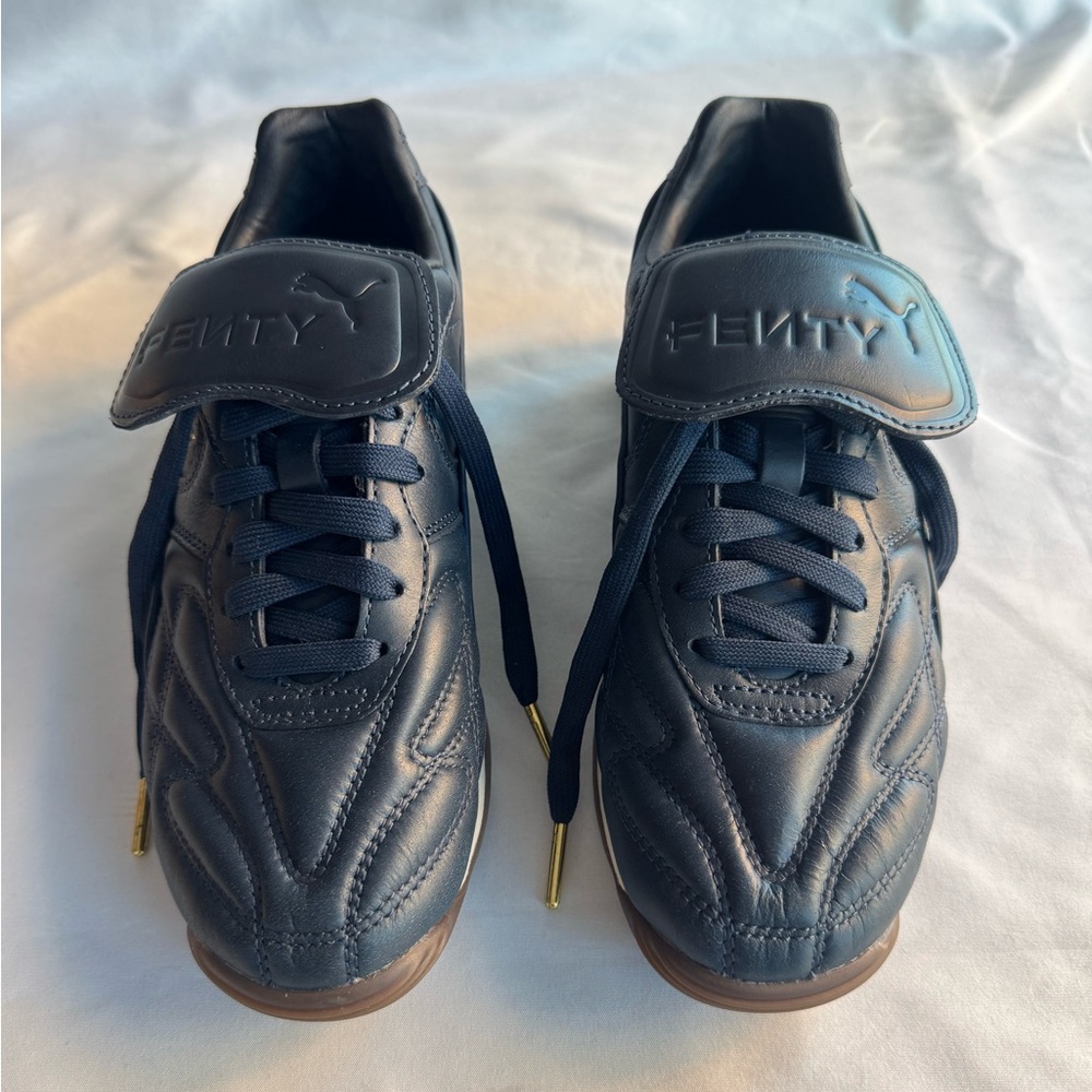 PUMA x Fenty Club Navy Avanti L logo-debossed Women’s Sneakers Size 7